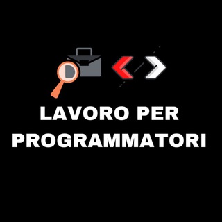 Lavoro per programmatori