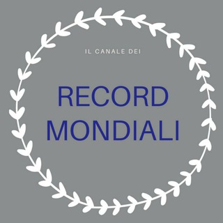 Record Mondiali🥇