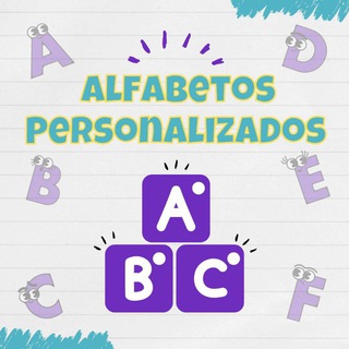 ALFABETOS PERSONALIZADOS OFICIAL❤️