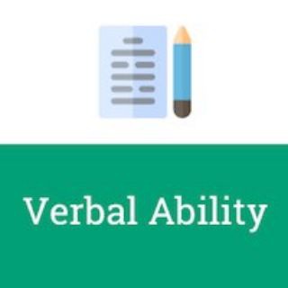 Verbal Ability For All Examination