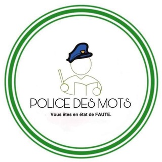 POLICE DES MOTS👮‍♂